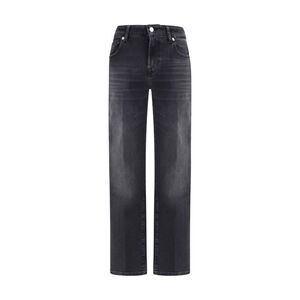 7For Women Calie Straight Ankle Jeans